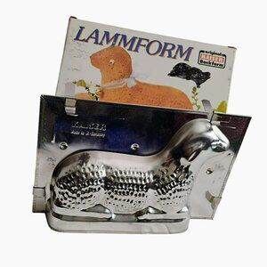Kaiser Lammform Metal Tin Easter Lamb Cake Pan Mold Original Backform Germany